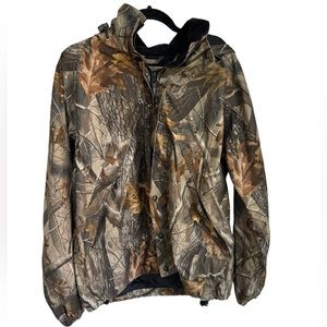 Field & Stream Men’s M Camouflage Jacket Insulated Real tree Camo Hunting Coat